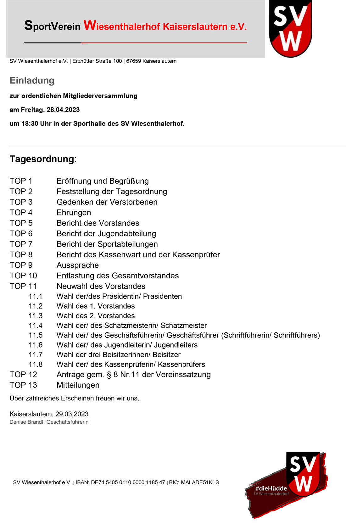 mitgliederversammlung 2023